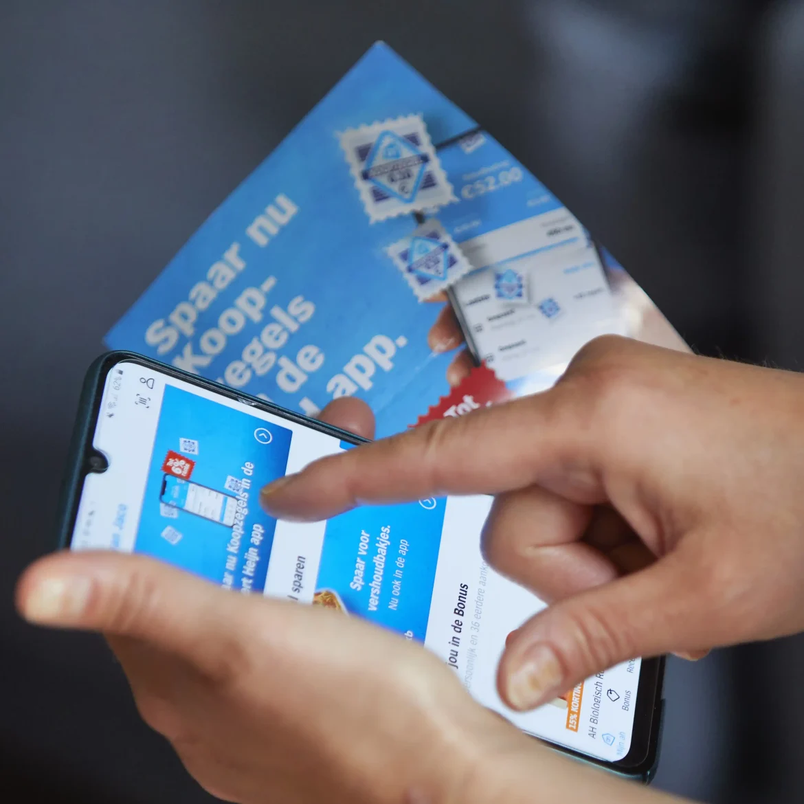 Albert Heijn betaalt koopzegels niet meer contant uit