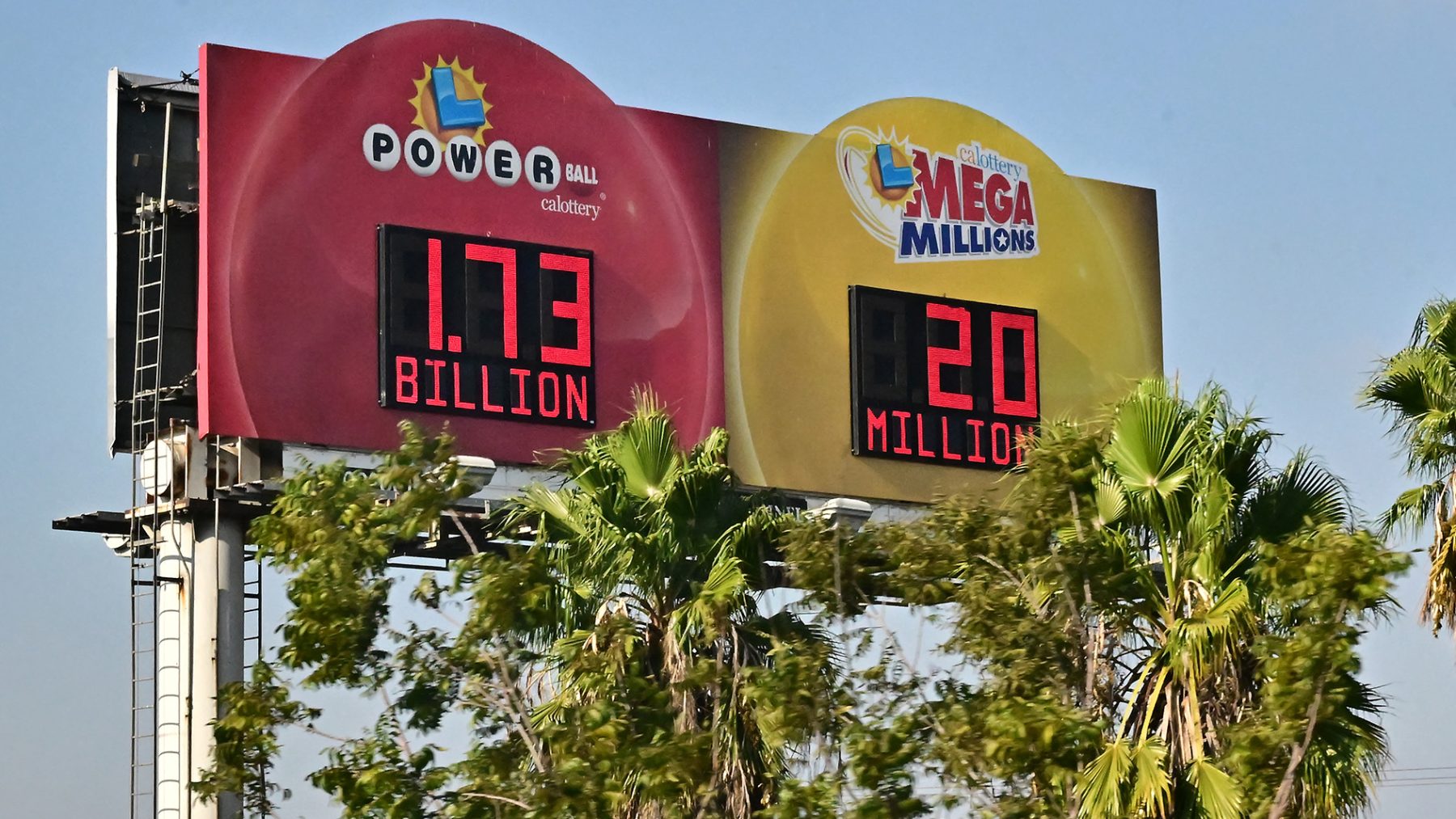 power ball lotery billboard
