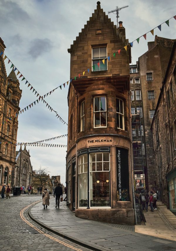 Koffietent The Milkman in Schotland, Edinburgh