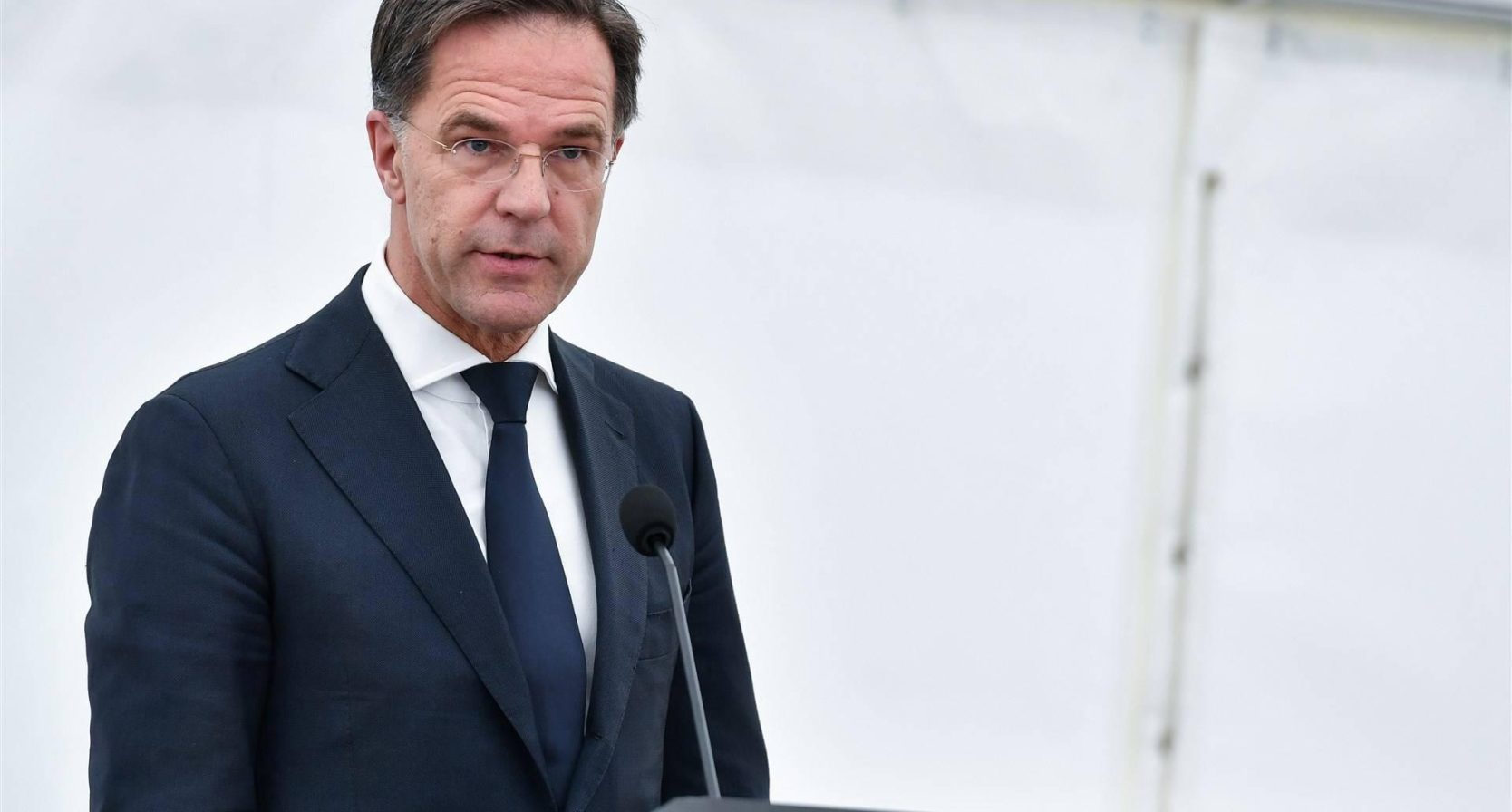Portret van Mark Rutte