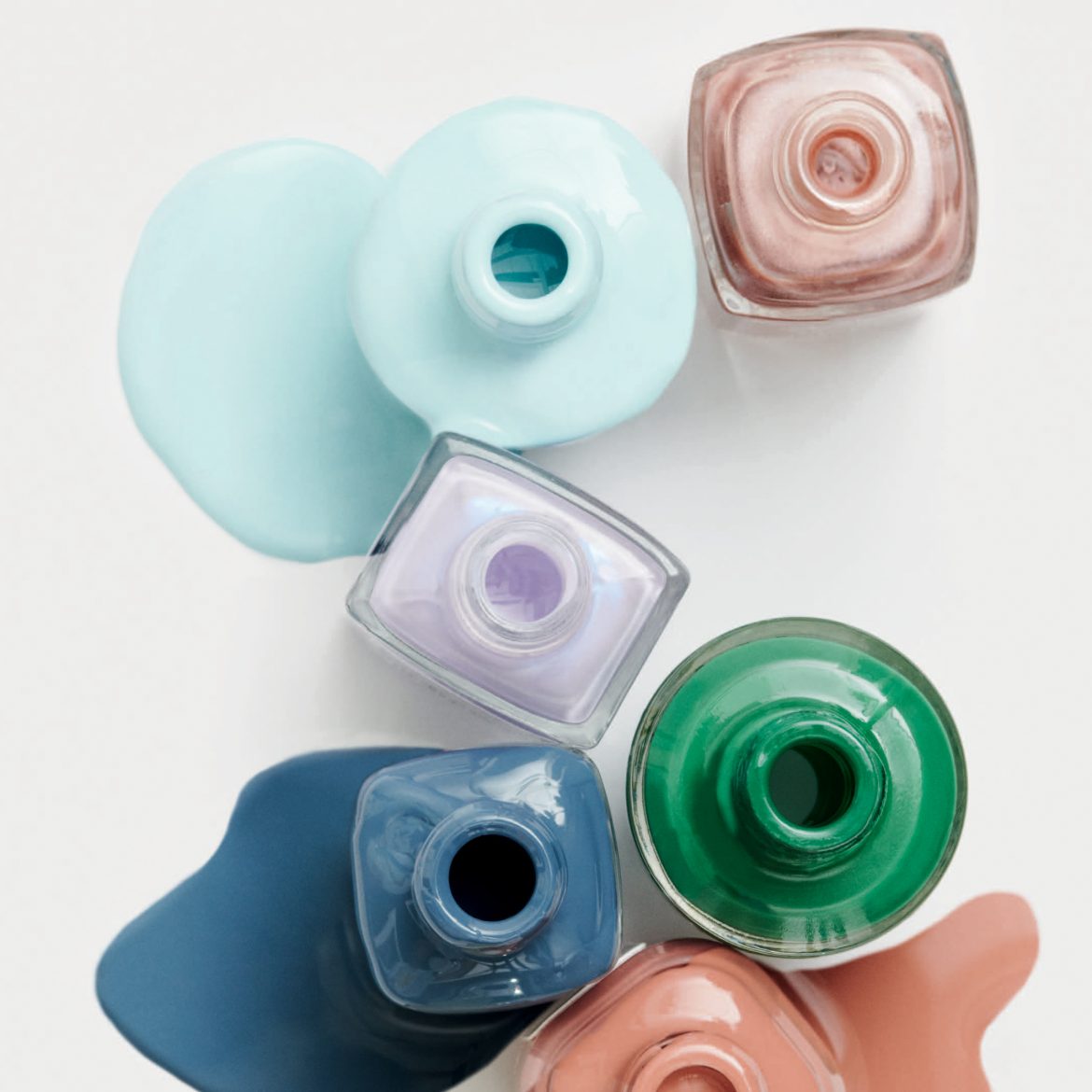 Nagellak op teennagels