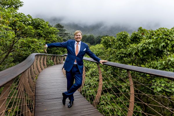 Koning Willem-Alexander in Zuid-Afrika