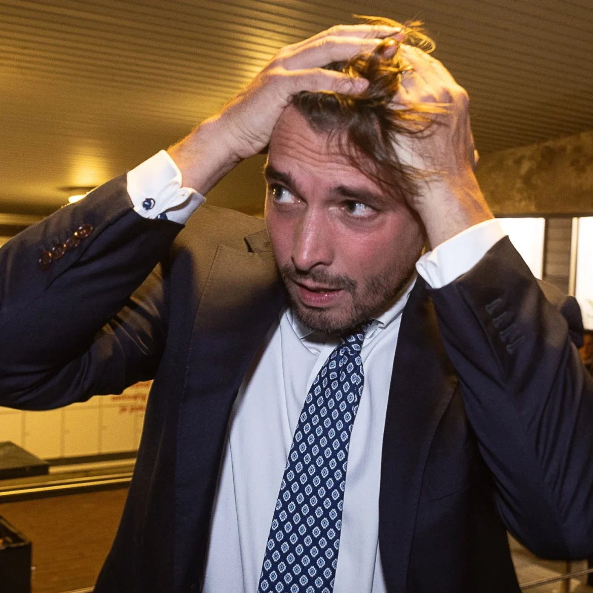 Thierry Baudet na aanval in Gent