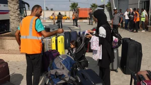Thumbnail voor Eerste Nederlanders zijn de grens van Gaza over: 'Om veiligheidsredenen delen we geen operationele informatie'