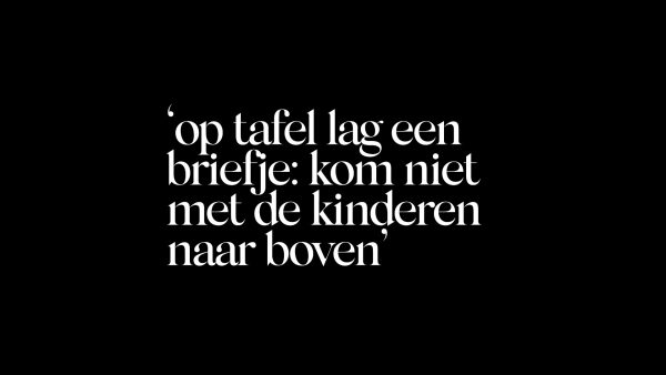 Carla over de zelfdoding van haar man: 'Op de trap zat een gebroken man, huilend dat hij gefaald had'