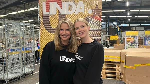 Linda de Mol en dochter Noa LINDA.foundation