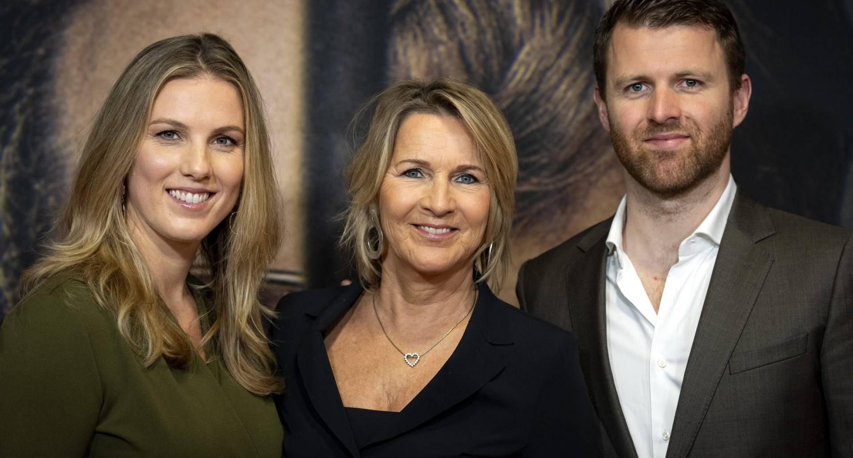 Royce de Vries met familie