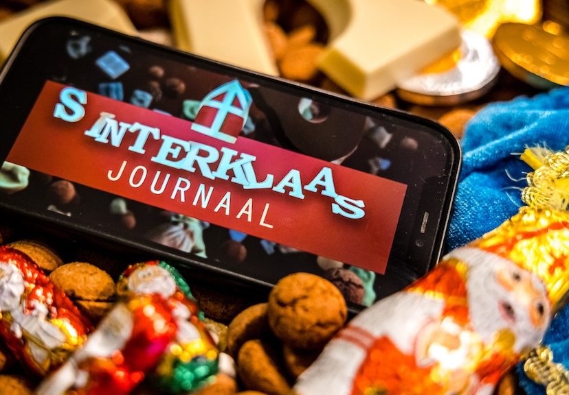 sinterklaasjournaal en pepernoten