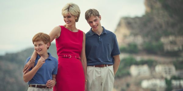 Elizabeth Debicki and Rufus Kampa UK. Elizabeth Debicki and Rufus Kampa in the (C)Netflix series: The Crown - season 6 -