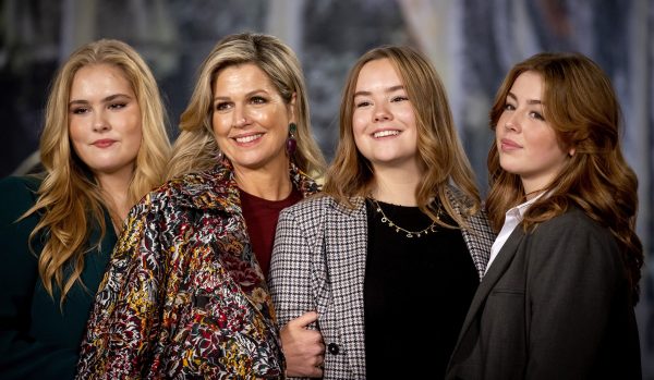 Fotosessie koninklijk huis koningin Máxima en haar dochters