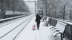 Thumbnail voor Extreem winterweer en toch met de trein? NS komt met nooddienstregeling