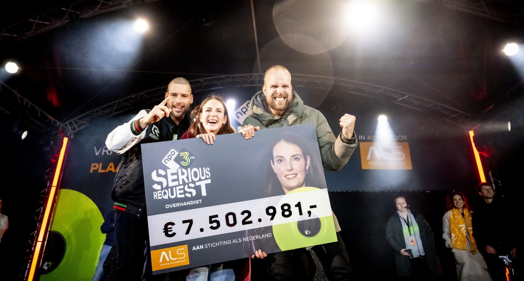 Serious Request haalt met 7,5 miljoen meer op dan laatste 6 jaar