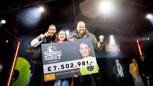 Serious Request haalt met 7,5 miljoen meer op dan laatste 6 jaar