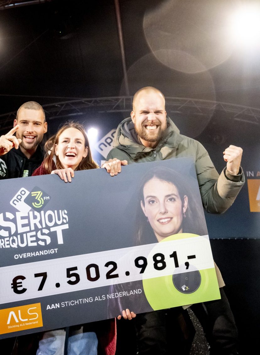 Serious Request haalt met 7,5 miljoen meer op dan laatste 6 jaar