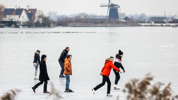 Schaatsen op natuurijs in Nederland