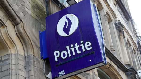 Uithangbord van de politie