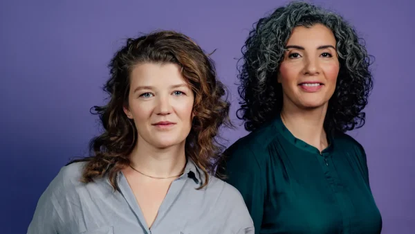 Elsie Vermeer en Nadia Zerouali van de podcast Op je Gezondheid