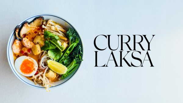 Kom met curry laksa