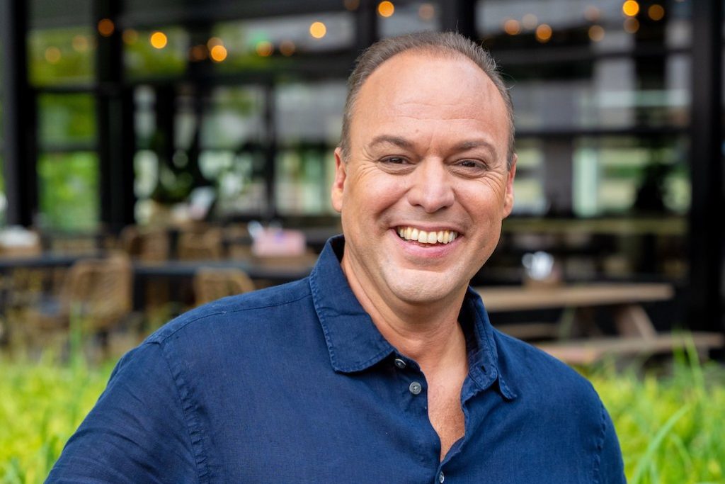 portret lachende frans bauer