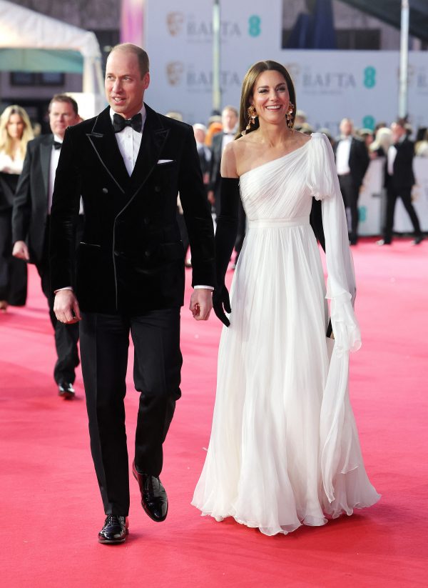 Britain's Prince William, Prince of Wales and Britain's Catherine, Princess of Wales attends the BAFTA British Academy Film Awards at the Royal Festival Hall, Southbank Centre, in London, on February 19, 2023. Chris Jackson / POOL / AFP