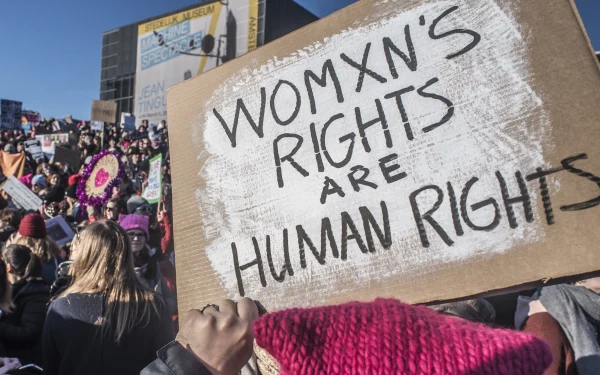 Vrouwen march in Amsterdam | Vrouwen in de politiek