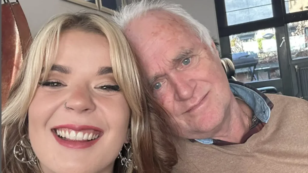 Kayleigh liet droom van opa uitkomen