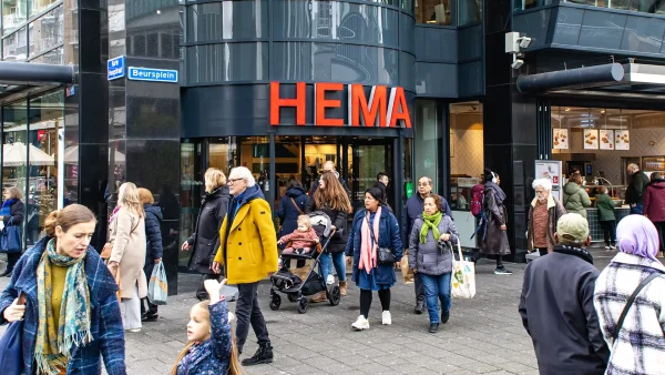 Een vestiging van HEMA in Rotterdam