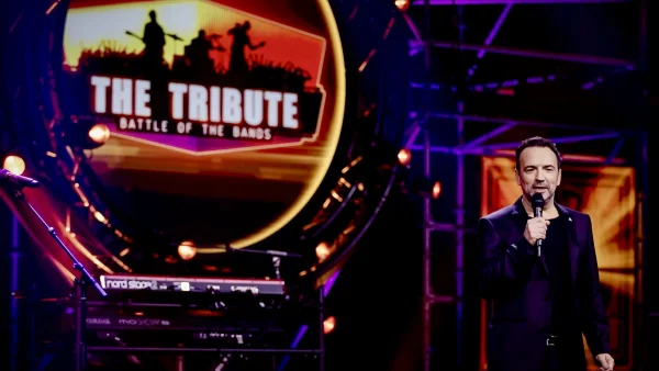 Gerard Ekdom presenteert finale The Tribute