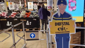 Thumbnail voor Supermarkt zet AI in tegen zelfscan-dieven, let op 'afwijkend gedrag'