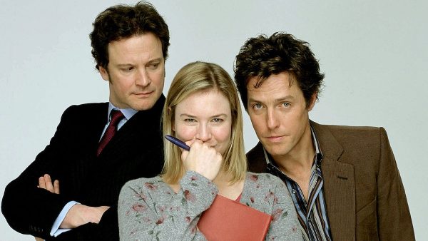 Colin Firth, Renee Zellweger en Hugh Grant in Bridget Jones