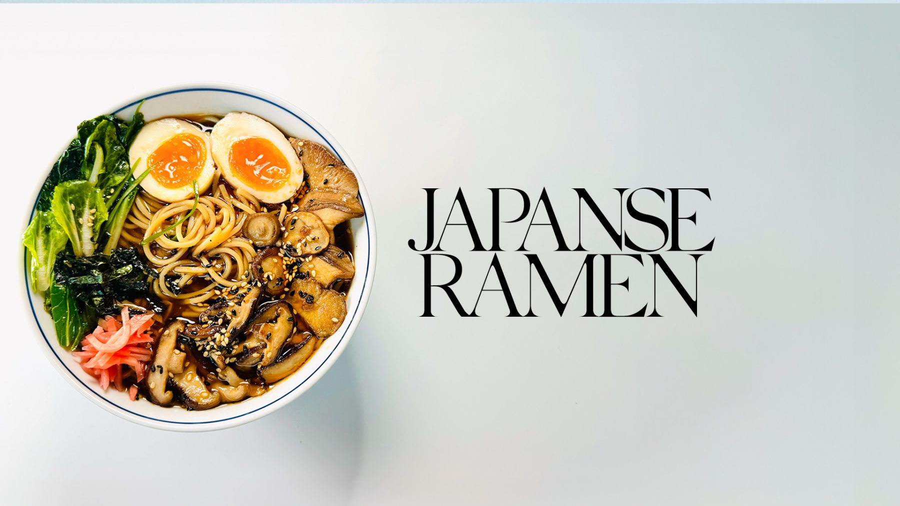 Heerlijke kom comfortfood voor doordeweeks? Japanse ramen van Jetske van den Elsen staat zo op tafel