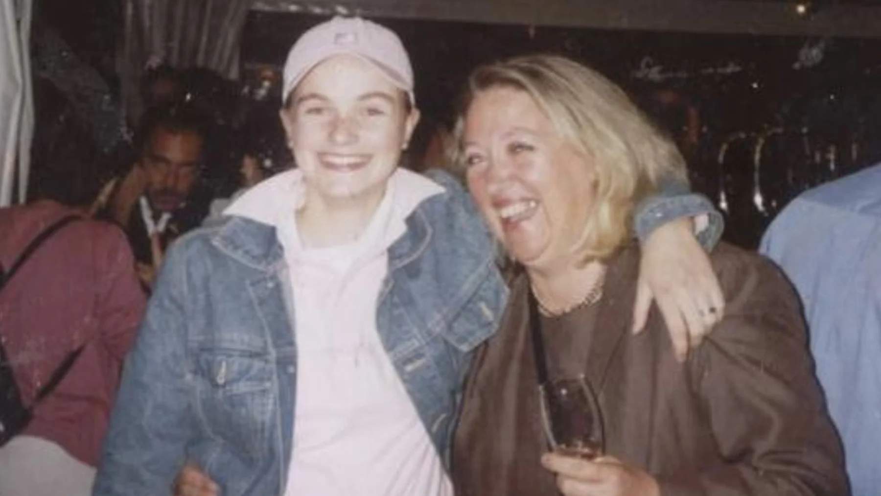 Yvette en Tonny in 2000