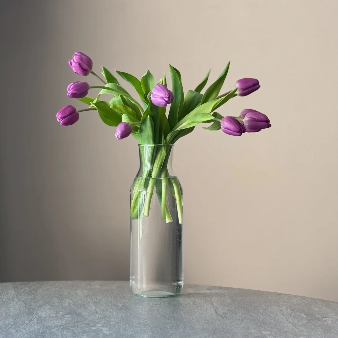 Bos bloemen tulpen