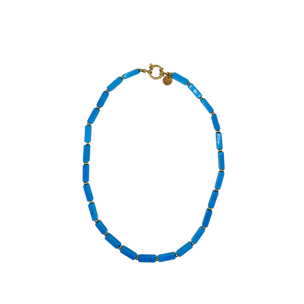 blauwe ketting bonnie studios