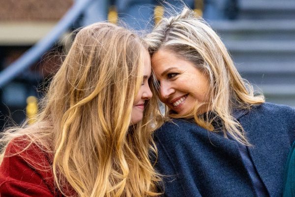 Winterfotosessie koninklijke familie