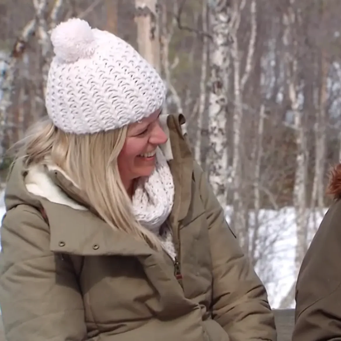Marja en Guido in 'Winter Vol liefde'