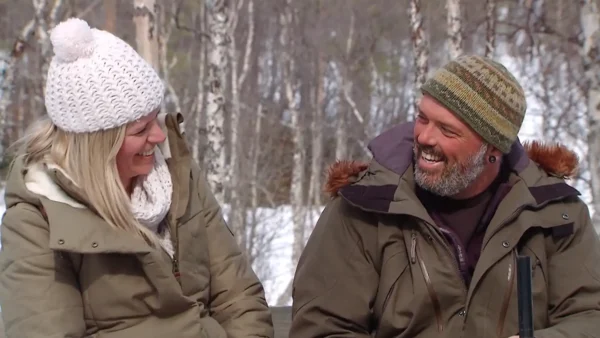 Marja en Guido in 'Winter Vol liefde'