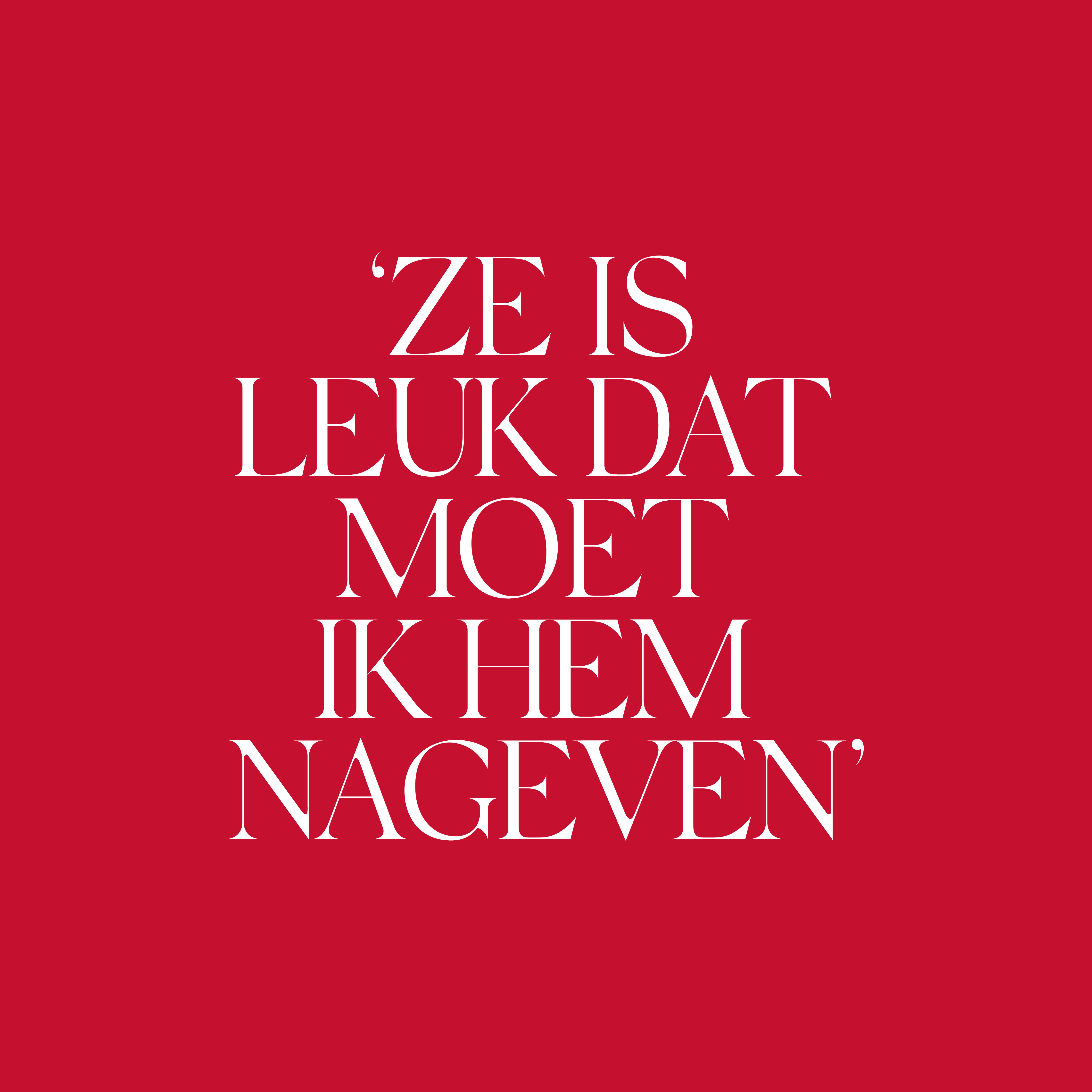 ‘Ik gaf het op en bleek dat het leven in je eentje eigenlijk helemaal niet zo moeilijk is als ik dacht’