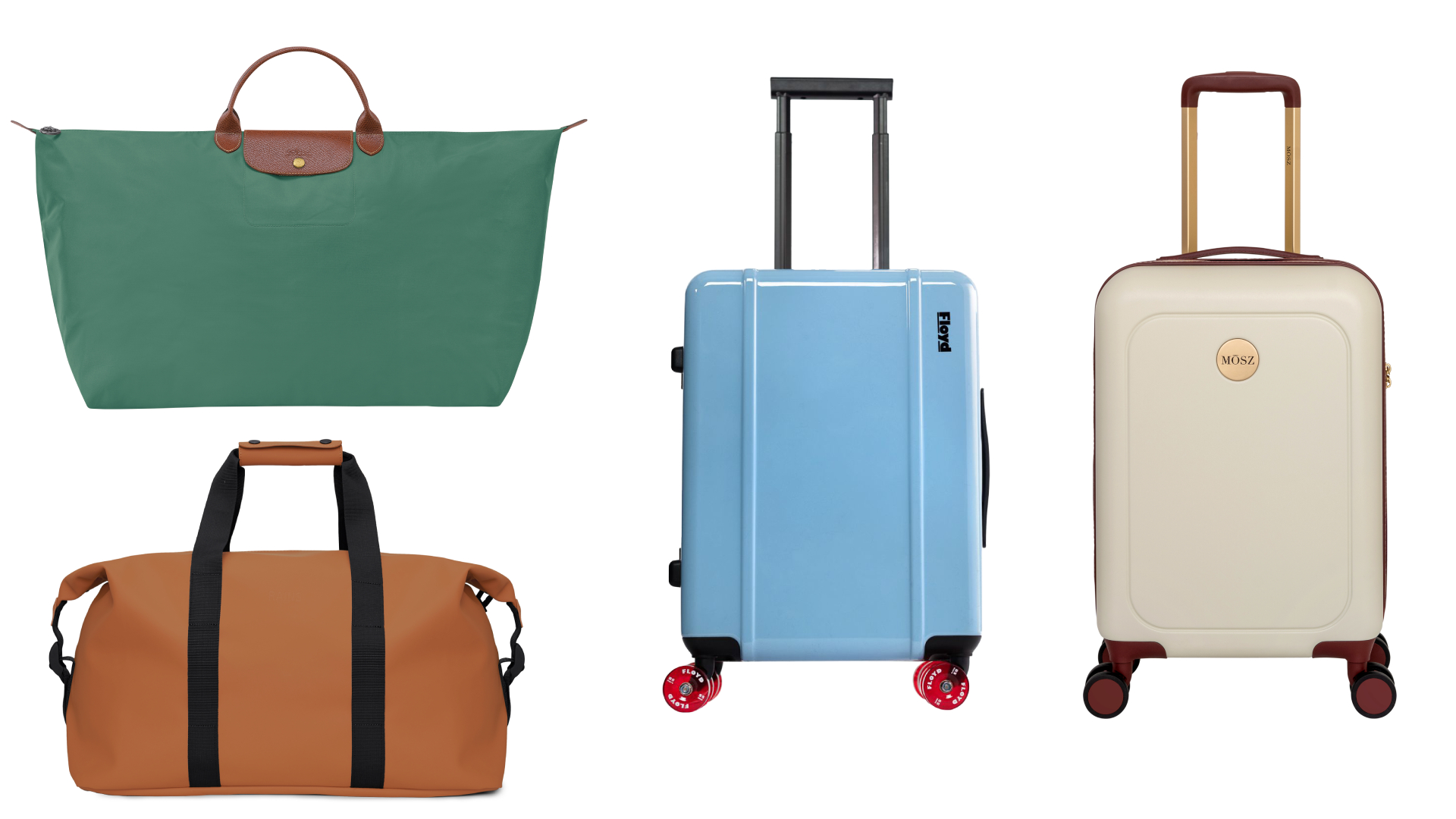 handbagage koffers en tassen