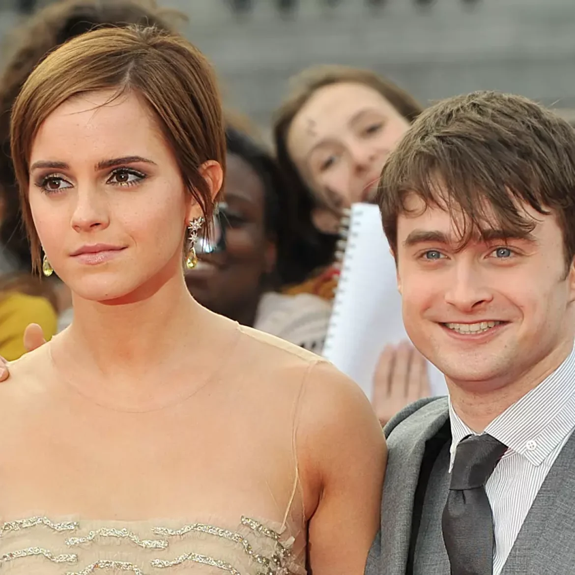 J.K. Rowling over Emma Watson en Daniel Radcliffe