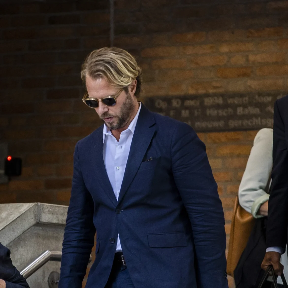 Thijs Römer met zijn vader