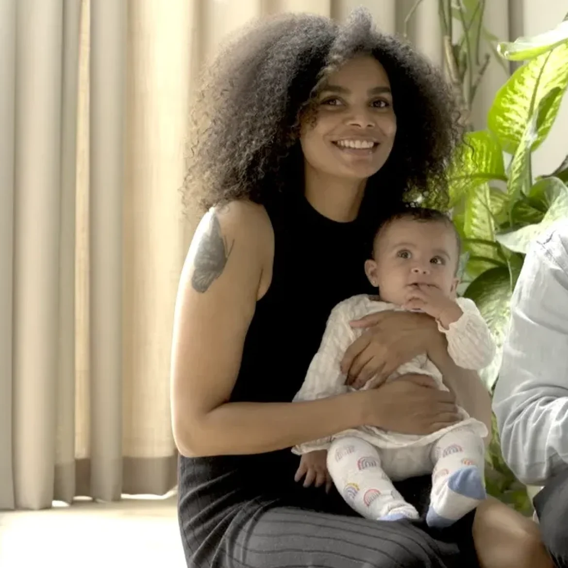 Fahista uit 'Meer Dan Verwacht' met haar gezin