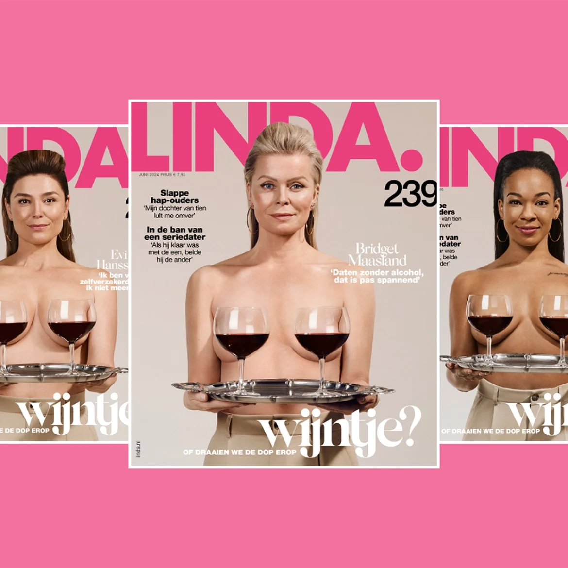 3 covers, 1 magazine: dit lees je deze maand in LINDA. 'WIJNTJE?'