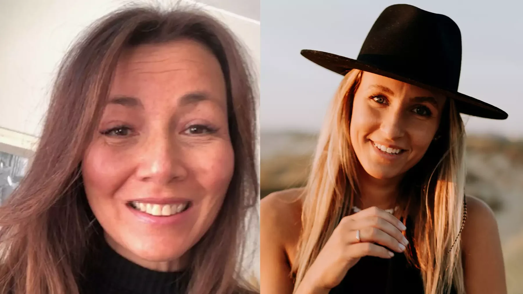 Linda en Hannah, die een alcoholintolerantie hebben