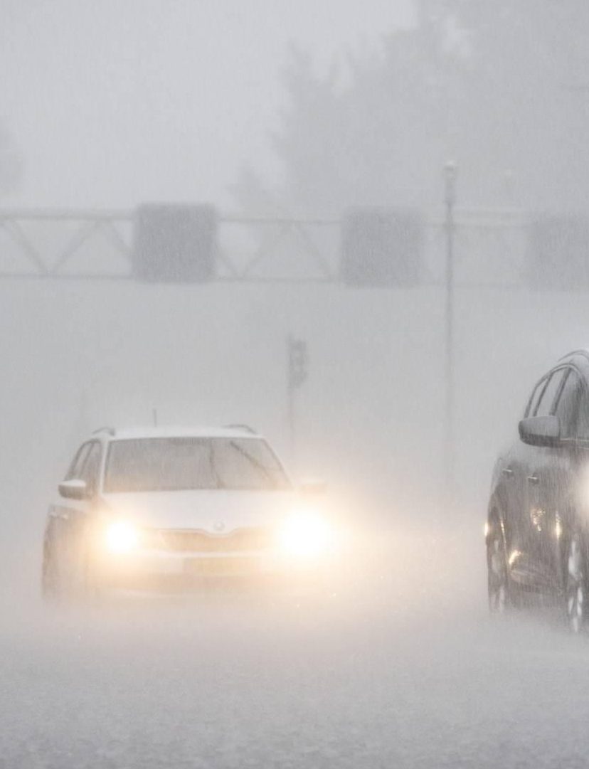 Code geel in sommige delen van het land