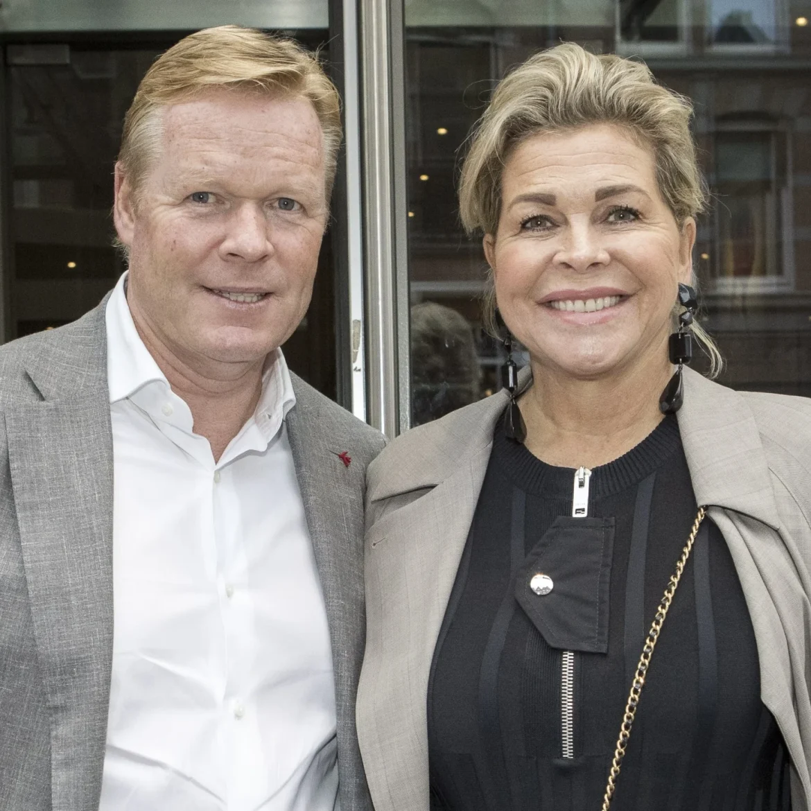 Bartina Koeman met haar man Ronald