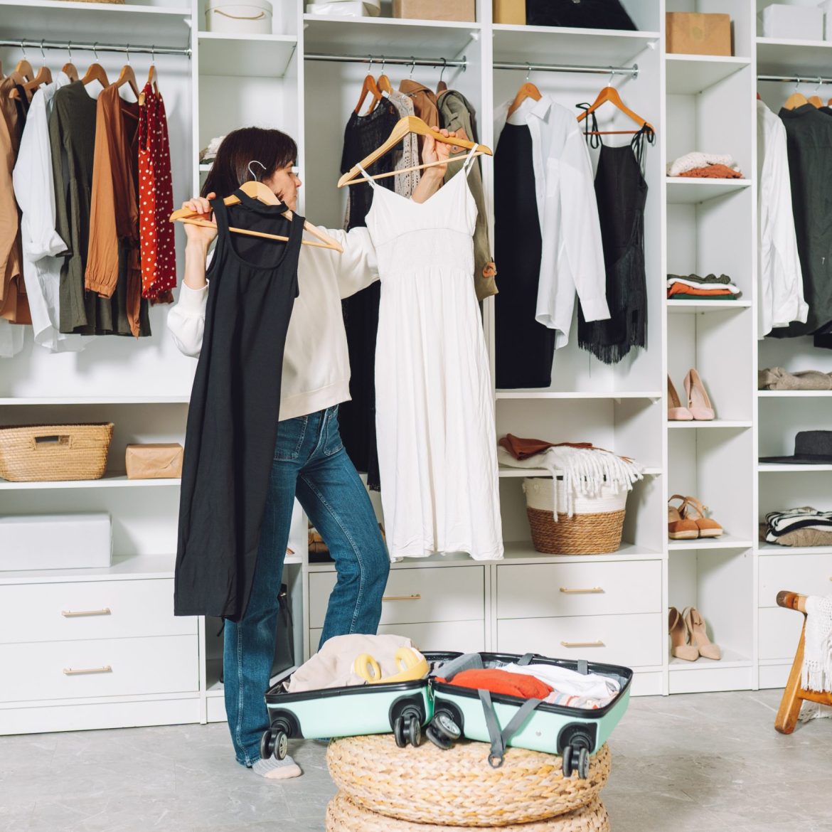 kleding basics combineren
