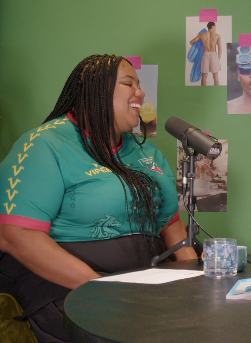 isabelle kafando glossy lips hey meiden