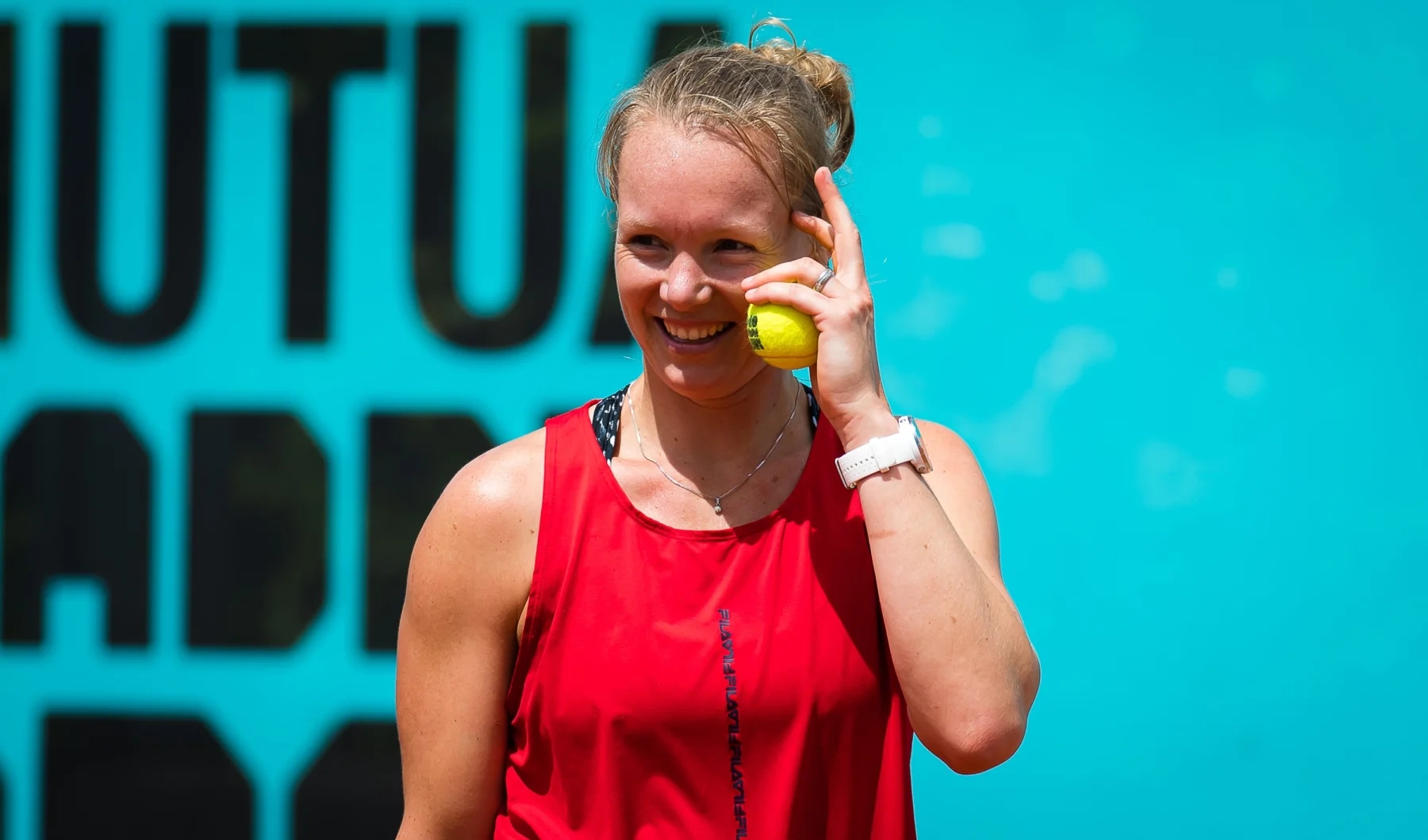 oud-tennisster Kiki Bertens