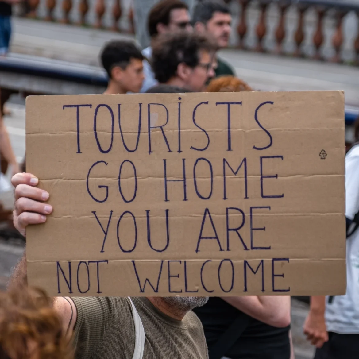 Barcelona Protest Massatoerisme